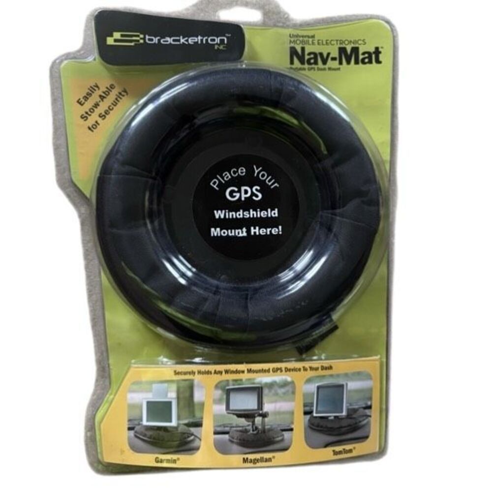 Bracketron Nav-Mat Portable GPS Dash Mount *New*